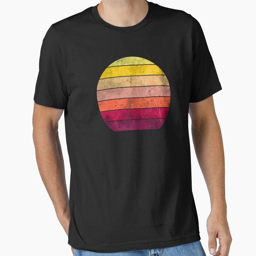 Retro Grunge Sunset by merchofmayhem T-Shirts, Hoodie, Sweatshirt | BlankRebels.com (Image 1)