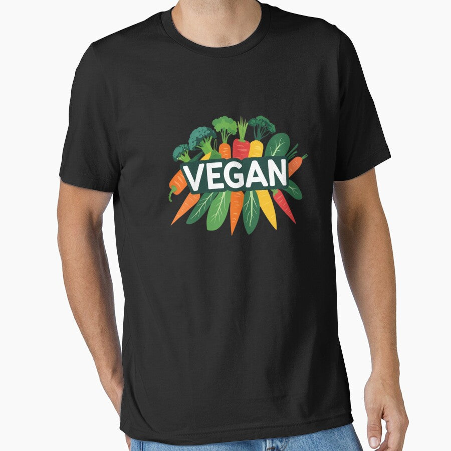 Vegan Slogan T-Shirt – Plant Based, Cruelty Free, Animal Rights Graphic Tee by Lucy with Anna Hoodie, Sweatshirt (Image 1)