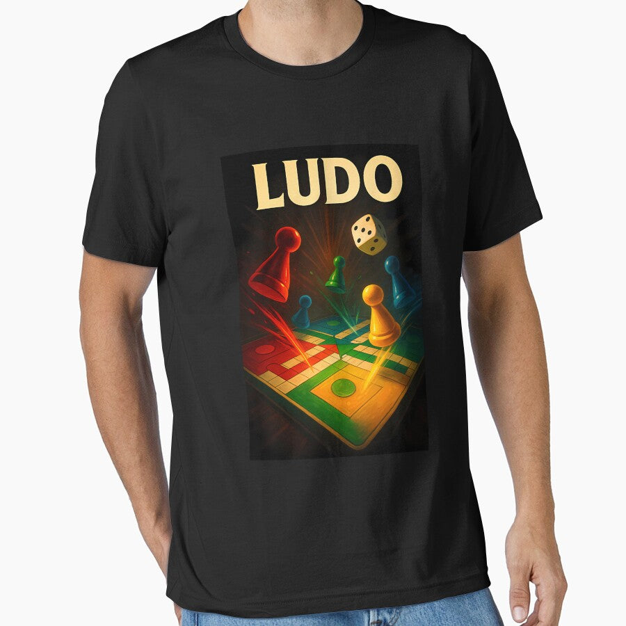 Ludo Game Board Family Fun by Niamhfleming T-Shirts, Hoodie, Sweatshirt | BlankRebels.com (Image 1)