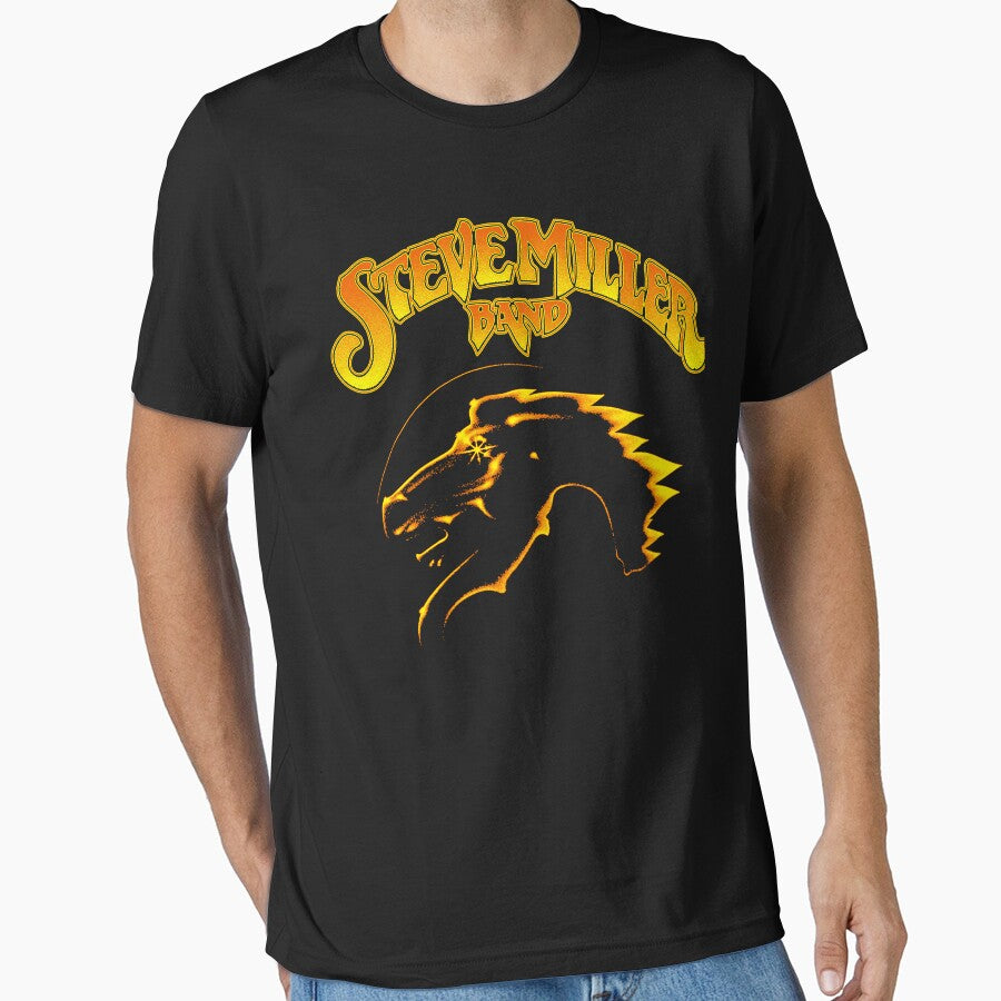 Head Horse Silhouette With Rock Band Typography by MothrArtwork T-Shirts, Hoodie, Sweatshirt | BlankRebels.com (Image 1)
