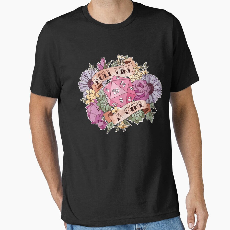 Roll Like a Girl by Melajotu782 T-Shirts, Hoodie, Sweatshirt | BlankRebels.com (Image 1)