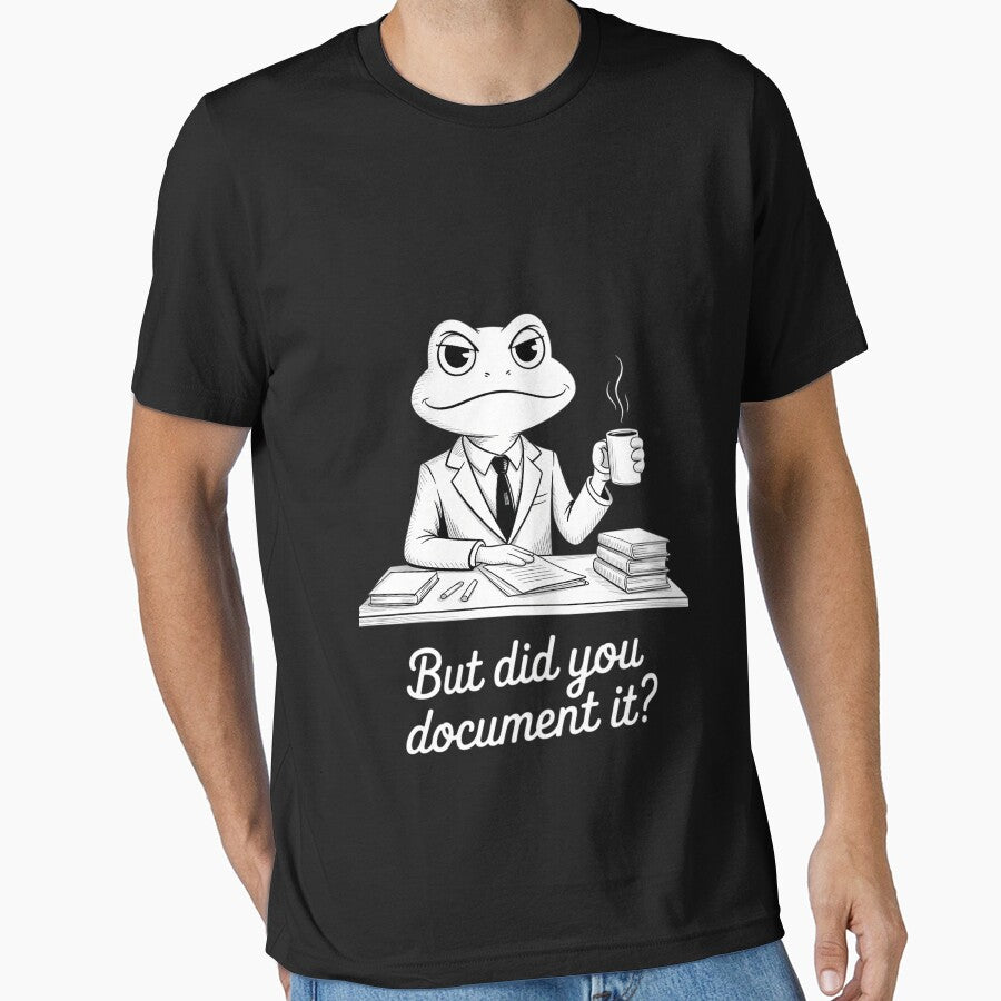meme Funny Frog Joke Humor by tiekanamac T-Shirts, Hoodie, Sweatshirt | BlankRebels.com (Image 1)