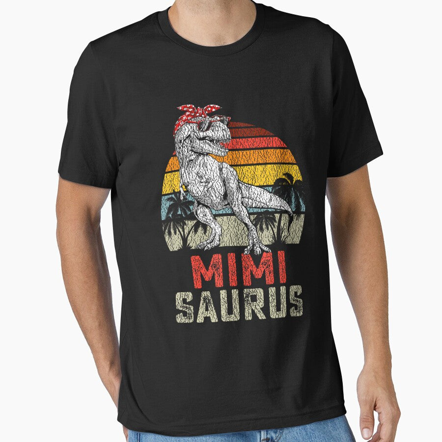 Mimisaurus T Rex Dinosaur Mimi Saurus Family Matching by TysonLangosh T-Shirts, Hoodie, Sweatshirt (Image 1)
