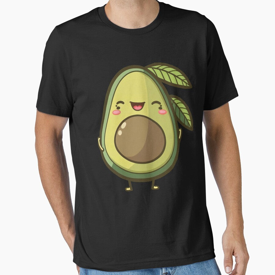 Happy Avocado Cartoon Design by GIOAGIFORD