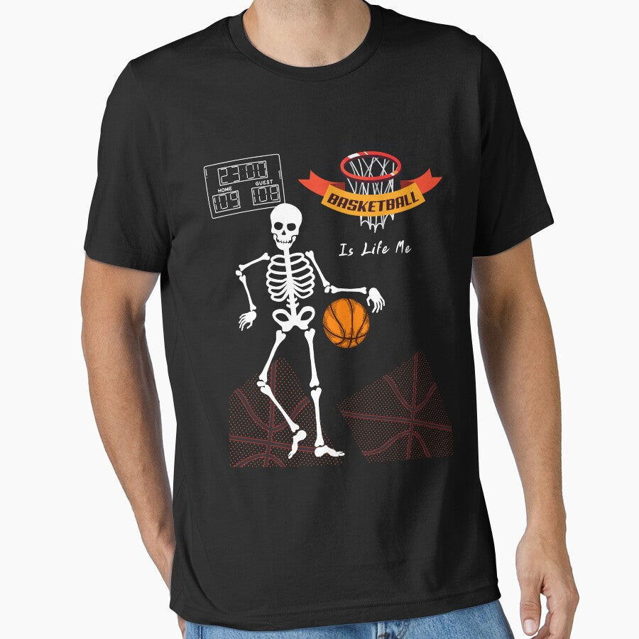 Basketball Is Life Me 1 T-Shirts by paknapat Hoodie, Sweatshirt | BlankRebels.com (Image 1)