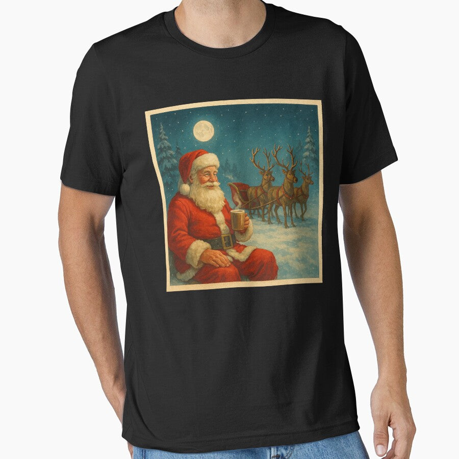 funny christmas Santa claus by Kladhadredo T-Shirts, Hoodie, Sweatshirt | BlankRebels.com (Image 1)
