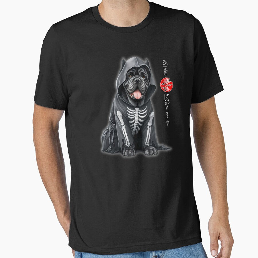 Cute Dog Lover, Funny Halloween Spooky Design T-Shirt by Jackie2024 Hoodie, Sweatshirt | BlankRebels.com (Image 1)