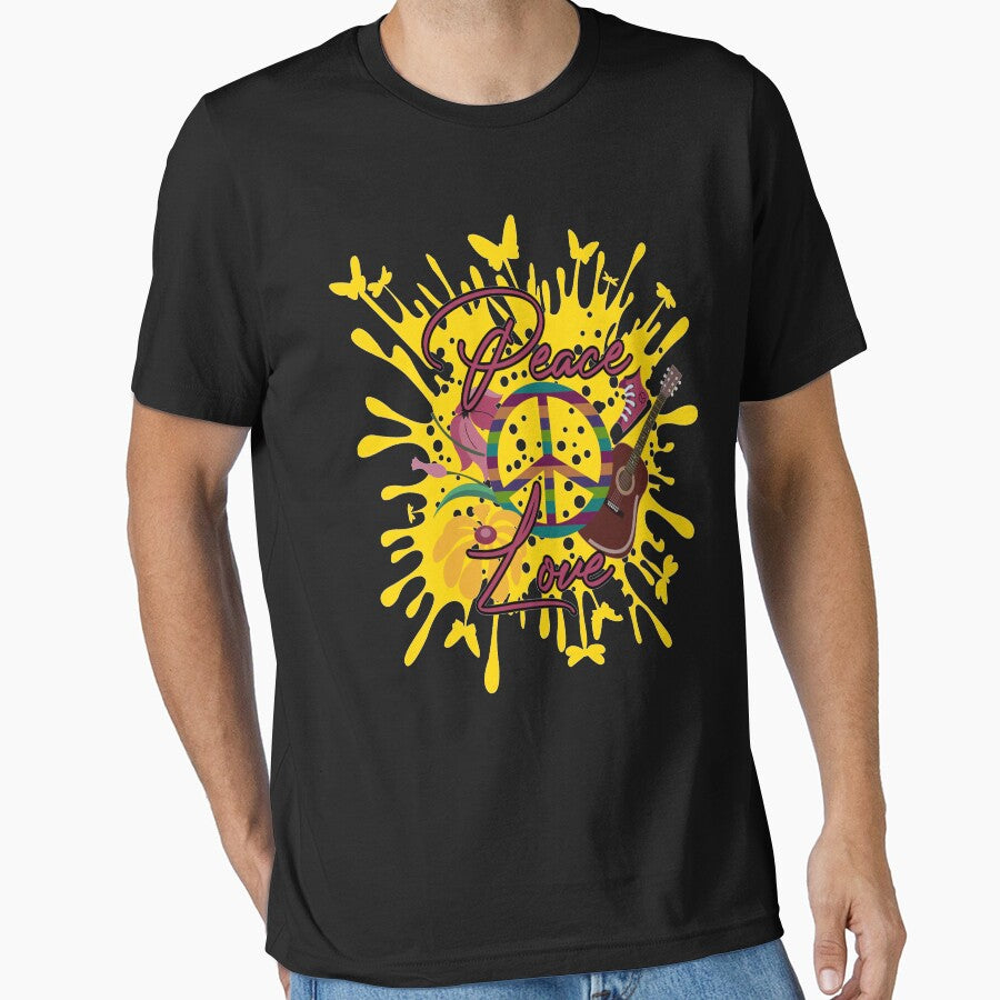Hippie Peace Signs by brooklyntowner T-Shirts, Hoodie, Sweatshirt | BlankRebels.com (Image 1)