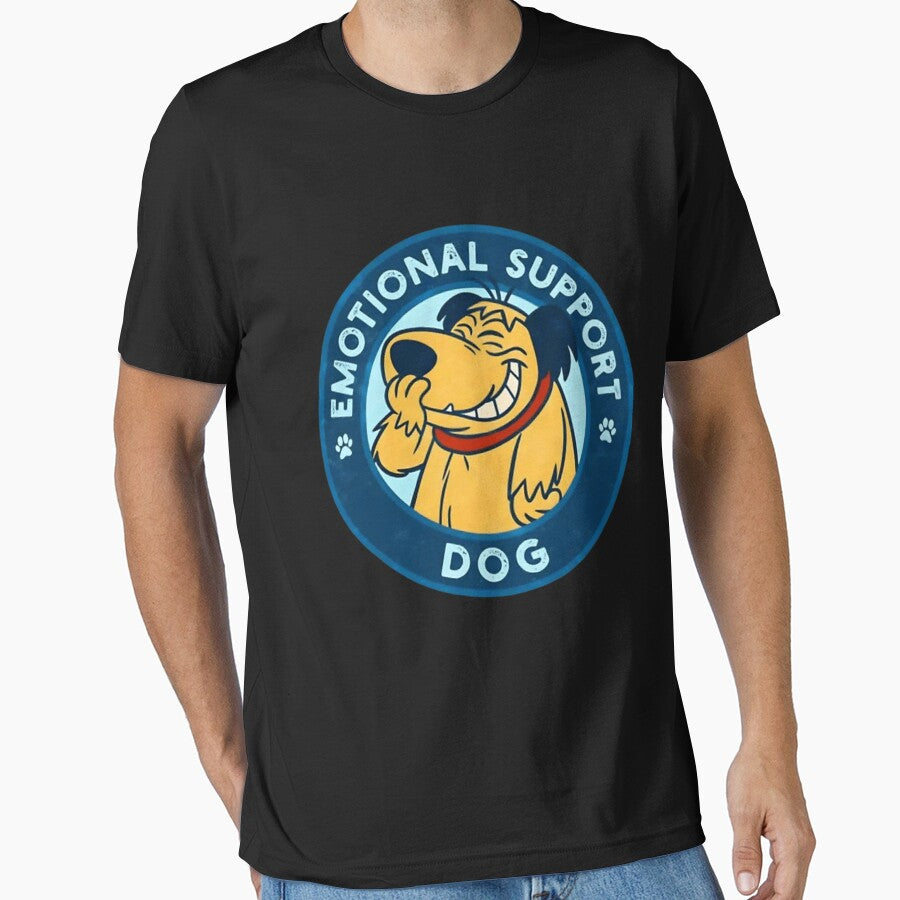 Emotional Support Dog Muttley by GaryMcinturff T-Shirts, Hoodie, Sweatshirt | BlankRebels.com (Image 1)