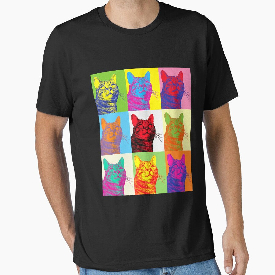 Cat Retro Funny Cat Lover by jackjerry T-Shirts, Hoodie, Sweatshirt | BlankRebels.com (Image 1)