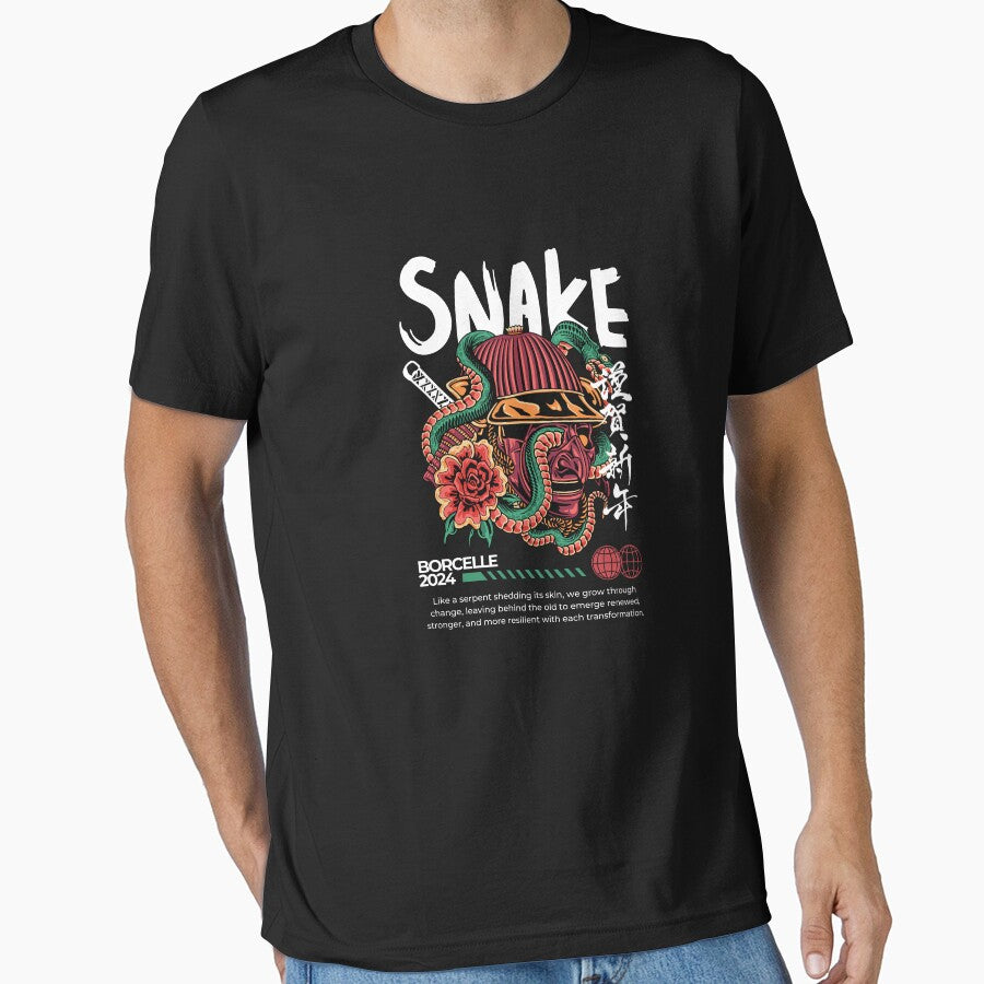 Japanese Snake by vicky85076 T-Shirts, Hoodie, Sweatshirt | BlankRebels.com (Image 1)