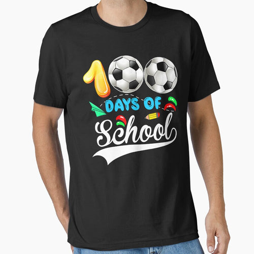 100th Day Of School Soccer Lover 100 Days Of School Sport by JaredWiseman