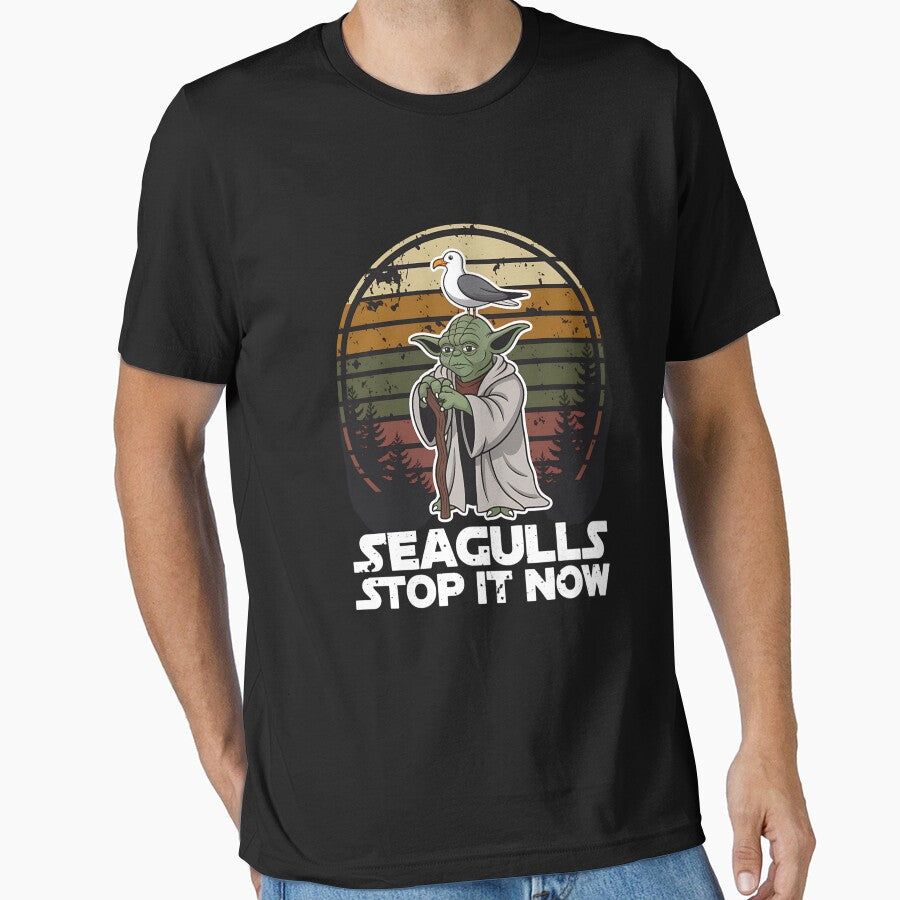 Seagulls Stop It Now Vintage by Coolken kurrrr