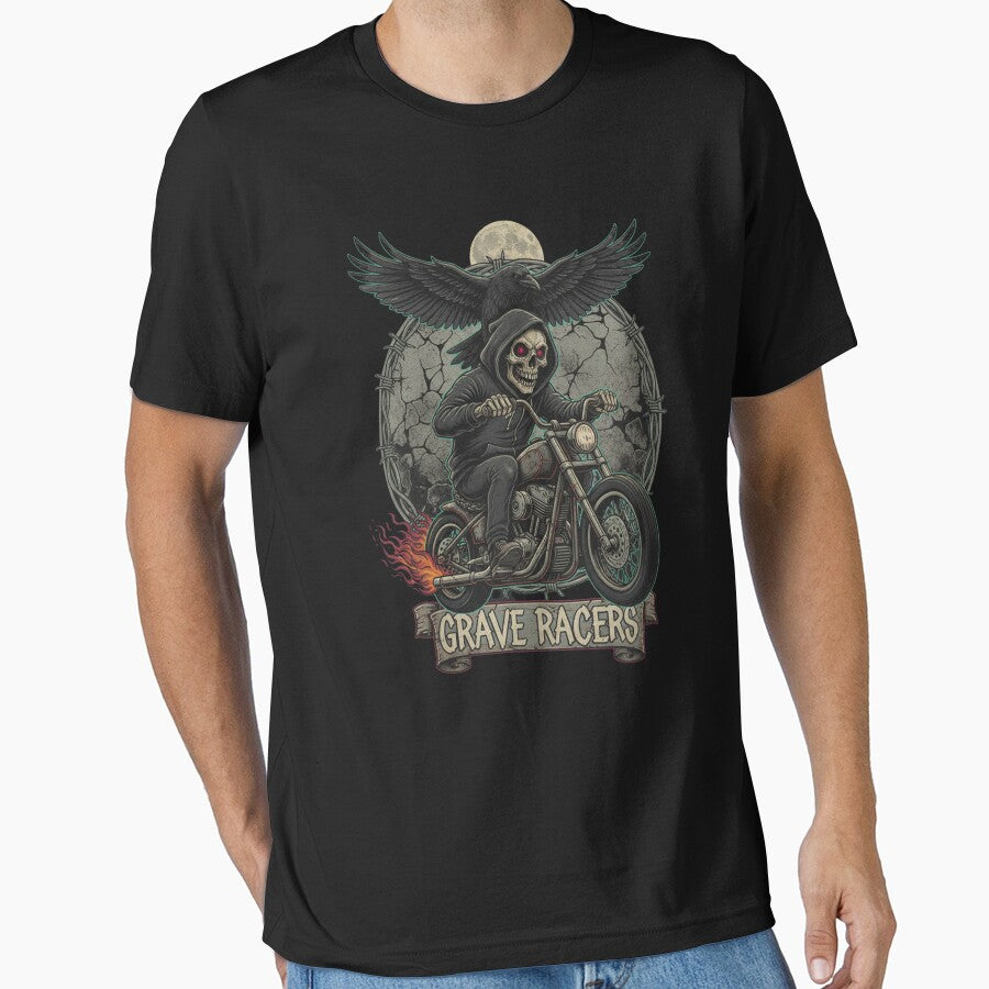 GRAVE RACERS by BRONTOSHIRTS T-Shirts, Hoodie, Sweatshirt | BlankRebels.com (Image 1)