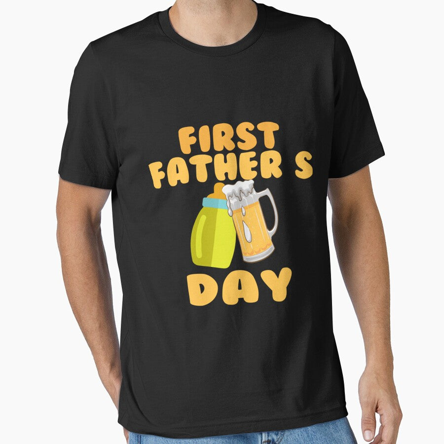Father and Baby, My First Father's Day by copleybuheid T-Shirts, Hoodie, Sweatshirt | BlankRebels.com (Image 1)