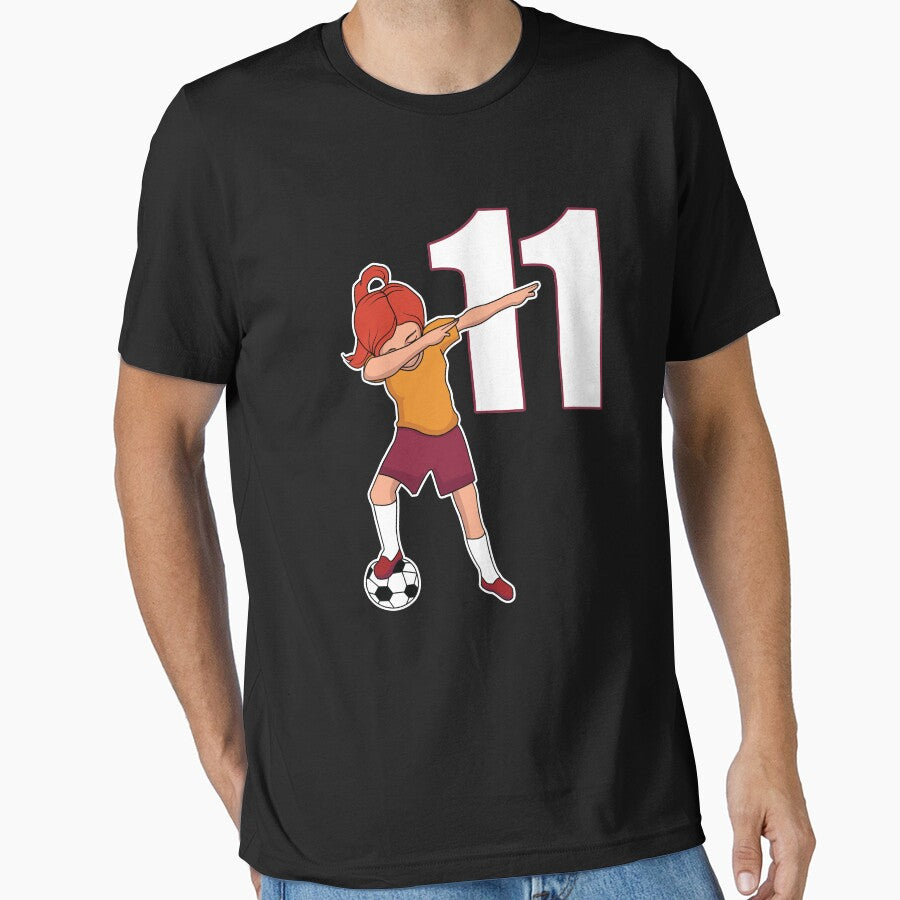 Awesome Soccer Player Number 11 Soccer Athlete Athletic Sports Team by VollLaser