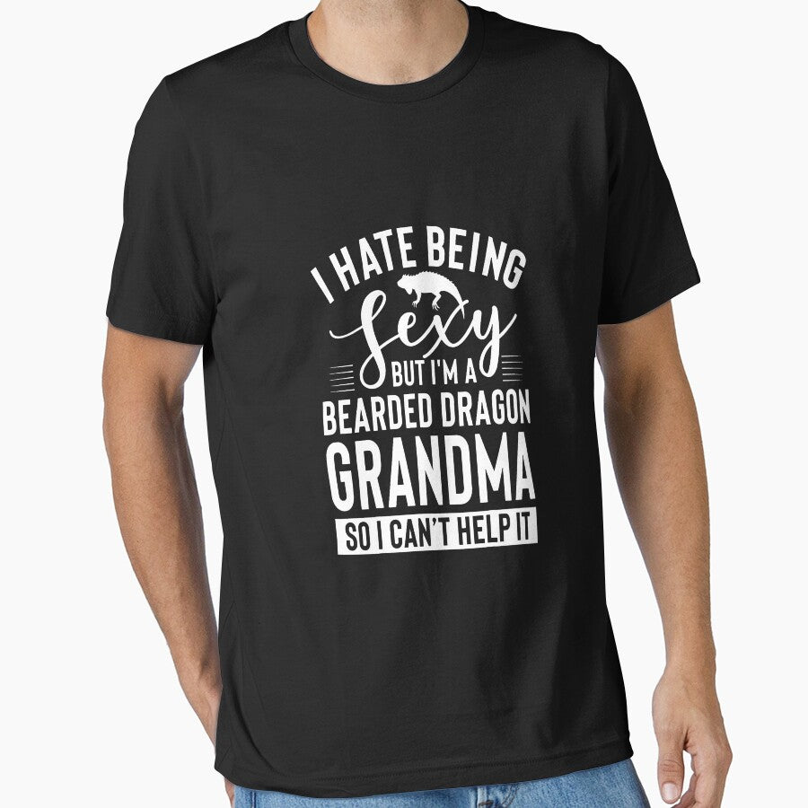 Bearded Dragon Grandma by ZEDSOU ⭐⭐⭐⭐⭐ T-Shirts, Hoodie, Sweatshirt | BlankRebels.com (Image 1)