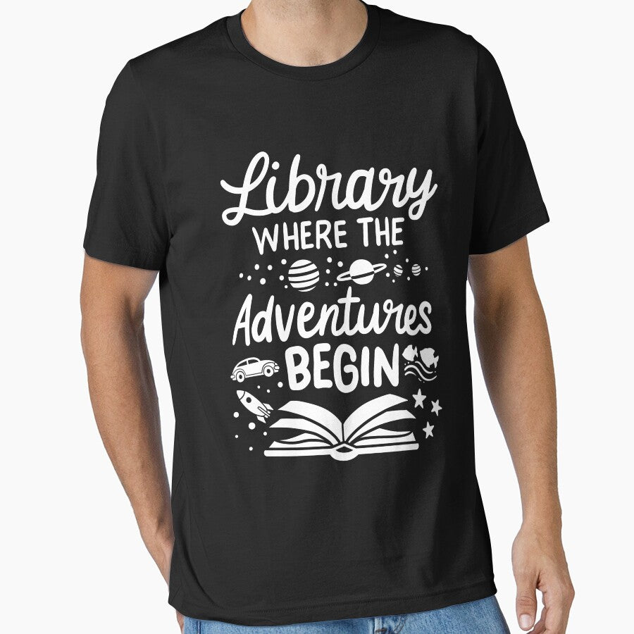 Book Reading Librarian by 4tomic T-Shirts, Hoodie, Sweatshirt | BlankRebels.com (Image 1)