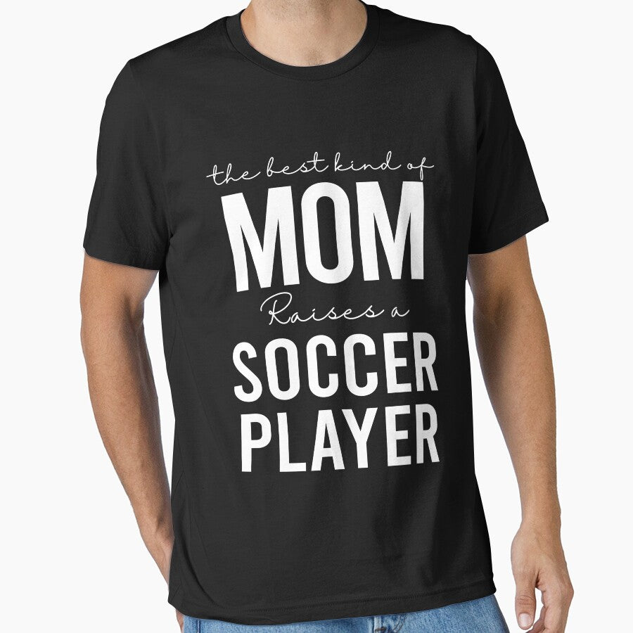The best kind of mom raises a soccer player - white by EmilyFun