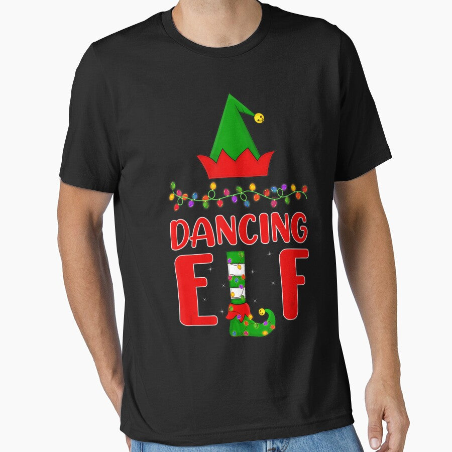 Dancing Elf Matching Family Lighting Christmas by dokieuphuong T-Shirts, Hoodie, Sweatshirt | BlankRebels.com (Image 1)