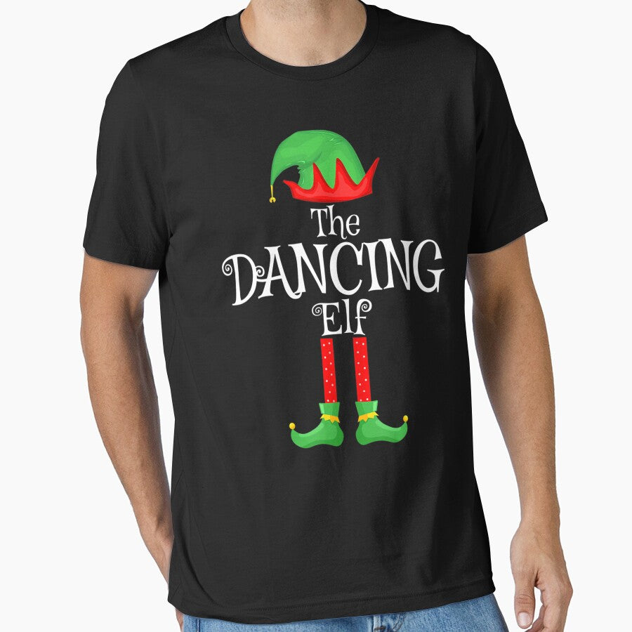Dancing Elf Matching Family Group Christmas by dokieuphuong T-Shirts, Hoodie, Sweatshirt | BlankRebels.com (Image 1)