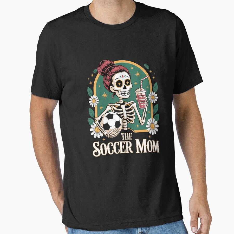 The Soccer Mom Tarot Card Skeleton Game Day Proud Moms by THagBlue