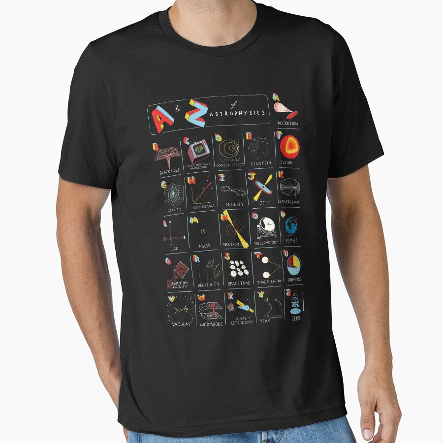 A to Z of Astrophysics by OliverDean T-Shirts, Hoodie, Sweatshirt | BlankRebels.com (Image 1)