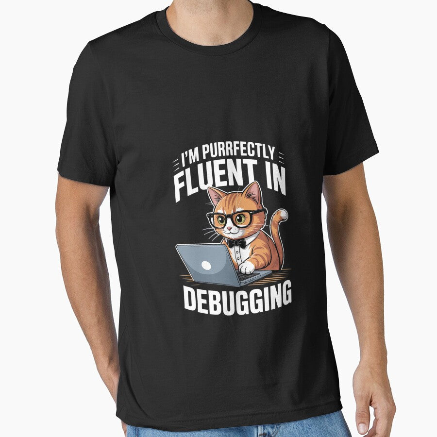 Programmer Debugging - Software Engineer Coder Coding Cat by MarryIsMonth T-Shirts, Hoodie, Sweatshirt (Image 1)