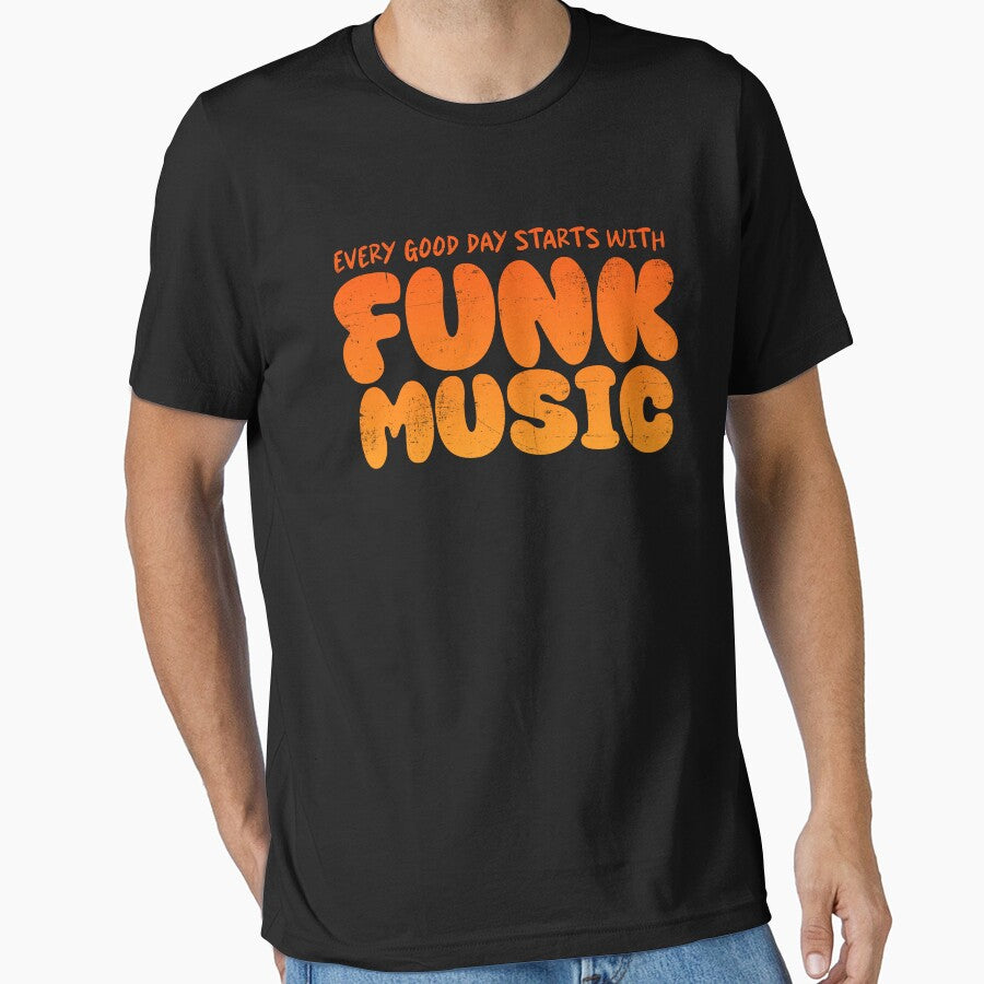 Every Good Day Starts With Funk Music Retro 70s by Músico Ilustre T-Shirts, Hoodie, Sweatshirt | BlankRebels.com (Image 1)