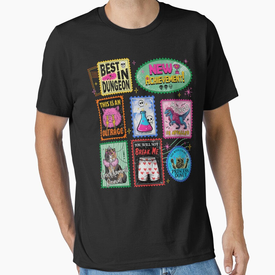 Dungeon Crawler Carl Retro by revodrew4 T-Shirts, Hoodie, Sweatshirt | BlankRebels.com (Image 1)