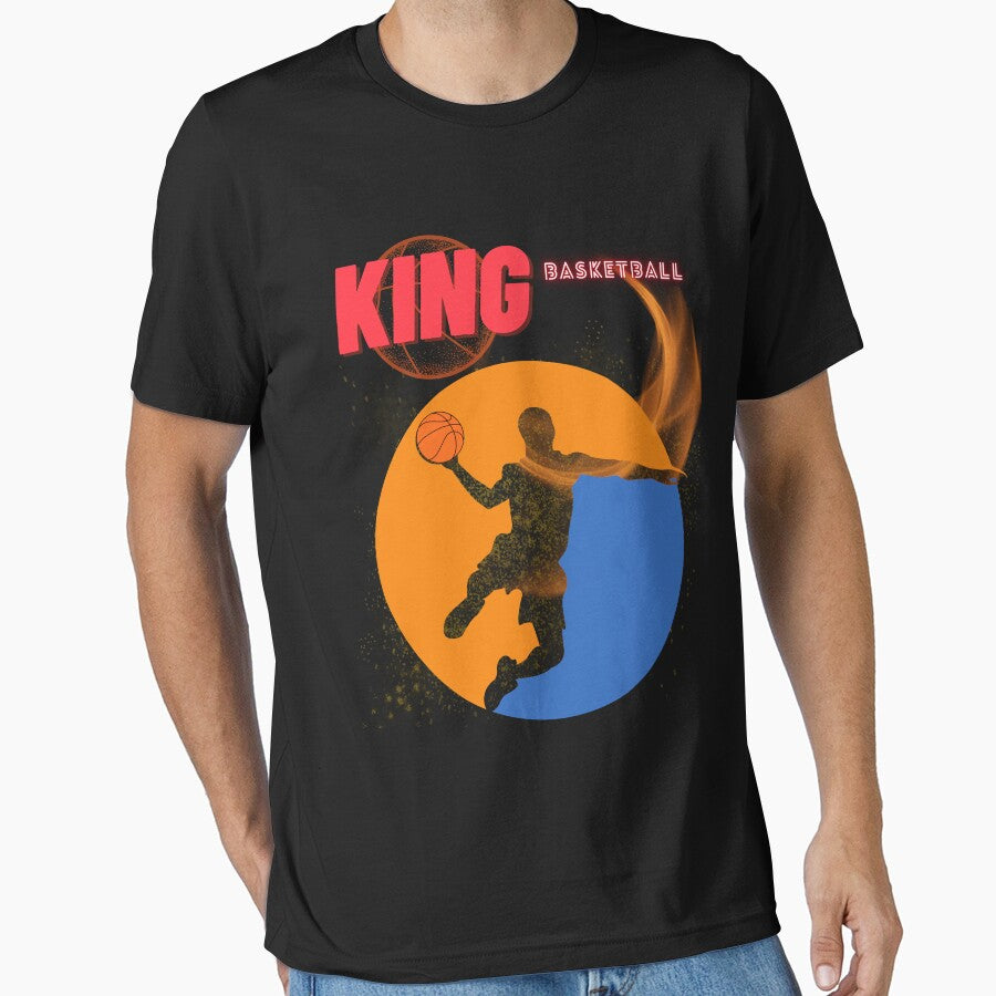 Basketball King T-Shirts by paknapat Hoodie, Sweatshirt | BlankRebels.com (Image 1)