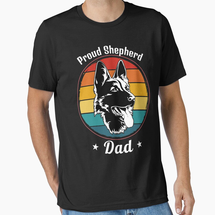 Proud Shepherd Dad by CultOfHustlers T-Shirts, Hoodie, Sweatshirt | BlankRebels.com (Image 1)