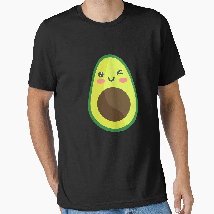 CUTE AVOCADO WINK T SHIRT TEE SWEATER HOODIE GIFT PRESENT BIRTHDAY CHRISTMAS by Timcito Sweatshirt (Image 1)
