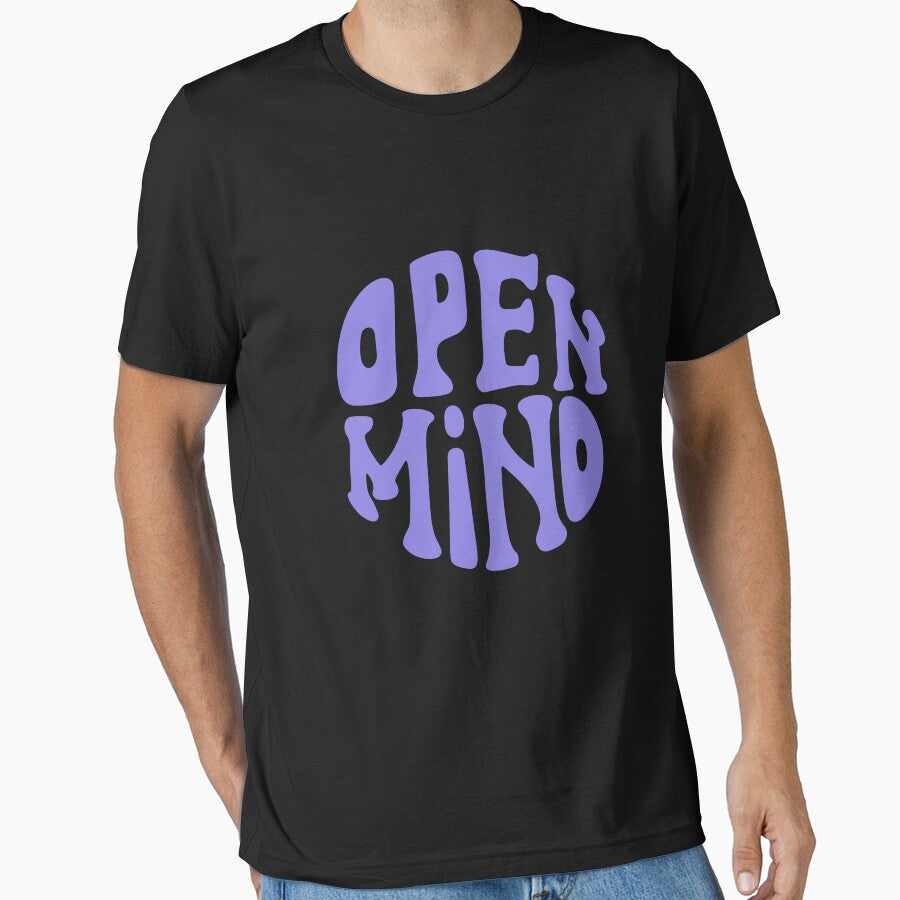 Open Mind – Minimal Typography Quote Design by hallwell