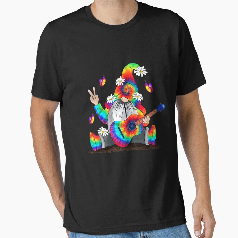 Hippie Gnomes Tie Dye Daisy by shannange T-Shirts, Hoodie, Sweatshirt | BlankRebels.com (Image 1)