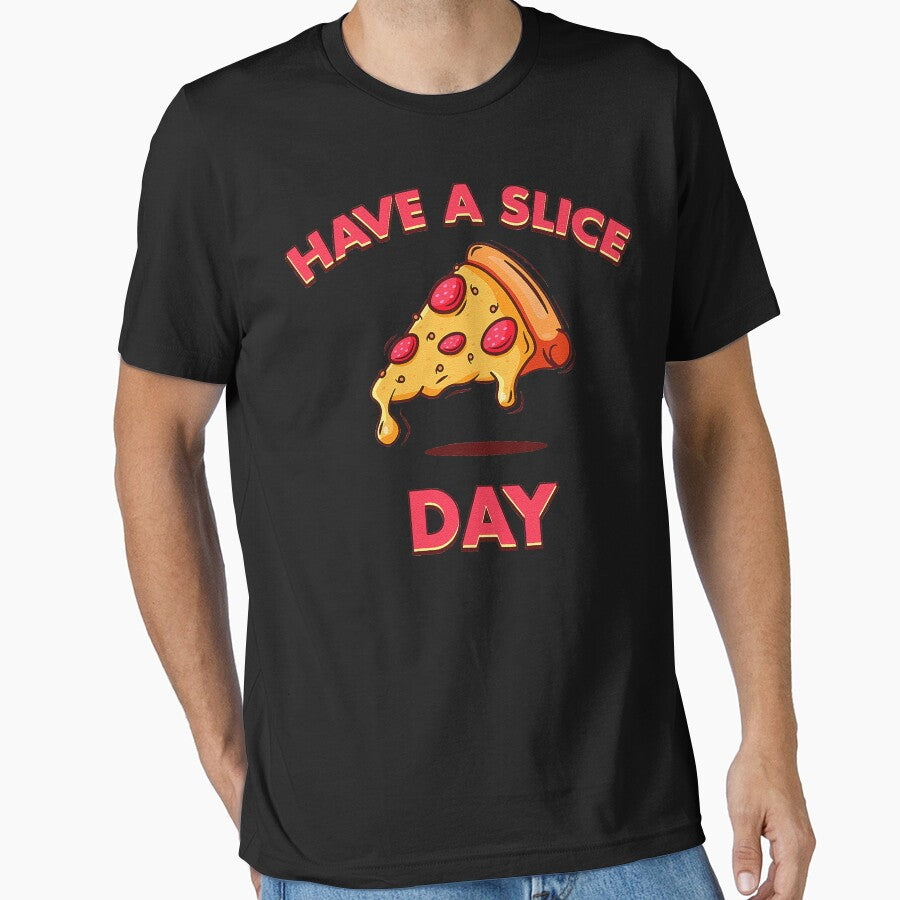 Pizza Have A Slice Day Funny Pizza Foodie by angleajess T-Shirts, Hoodie, Sweatshirt | BlankRebels.com (Image 1)