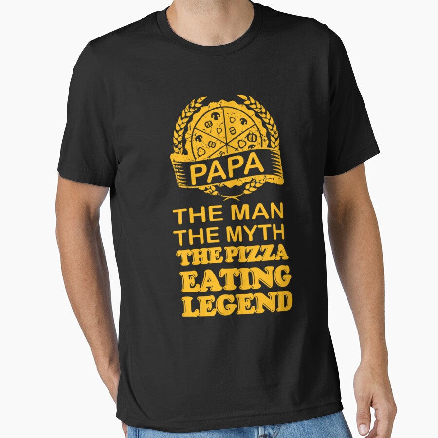 Papa the man the myth the pizza eating legend by TED-DESIGN T-Shirts, Hoodie, Sweatshirt | BlankRebels.com (Image 1)