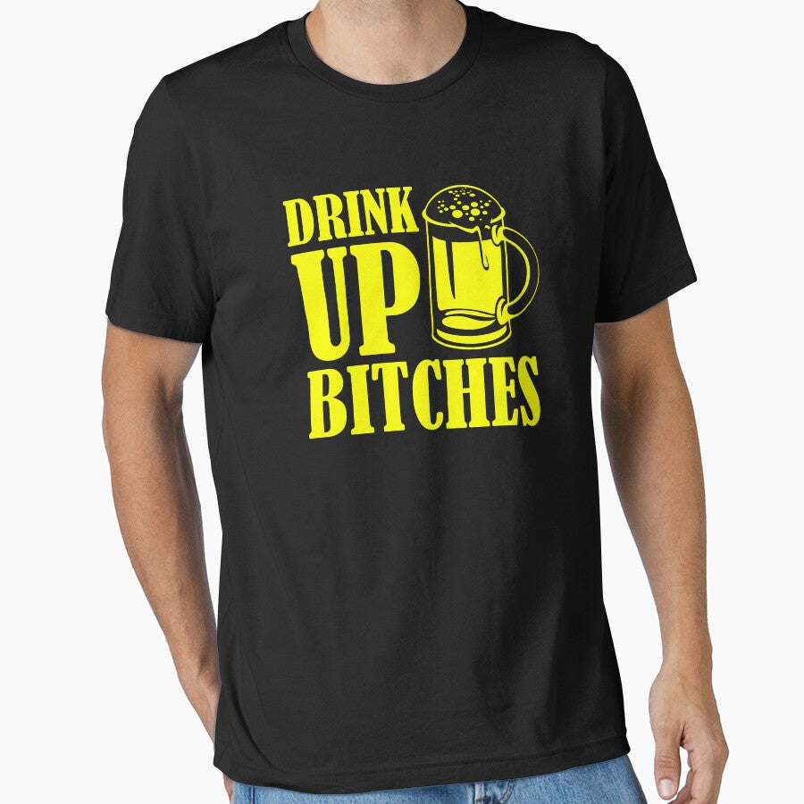 Pattys Day Drinking Drink Up Bitches St Patricks Day Drinking Apparel by doggopupper T-Shirts, Hoodie, Sweatshirt (Image 1)