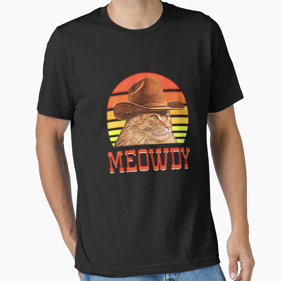 Meowdy by csoDesign T-Shirts, Hoodie, Sweatshirt | BlankRebels.com (Image 1)