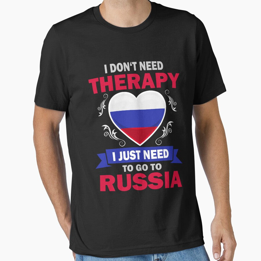Therapy Russia by shirtystar T-Shirts, Hoodie, Sweatshirt | BlankRebels.com (Image 1)