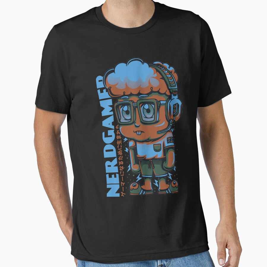 Vintage Nerd Certified Gamer by Legendary  Status T-Shirts, Hoodie, Sweatshirt | BlankRebels.com (Image 1)