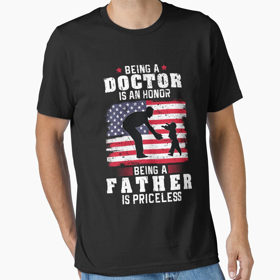 doctor dad by DeeDouu T-Shirts, Hoodie, Sweatshirt | BlankRebels.com (Image 1)