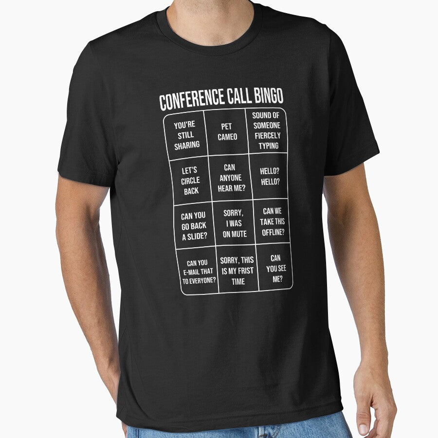 Conference Call Bingo by Shopini T-Shirts, Hoodie, Sweatshirt | BlankRebels.com (Image 1)