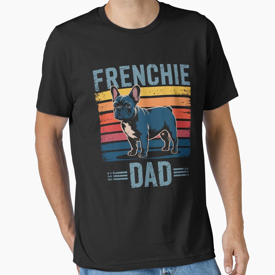 Frenchie Dad French Bulldog by SiegridOffical T-Shirts, Hoodie, Sweatshirt | BlankRebels.com (Image 1)