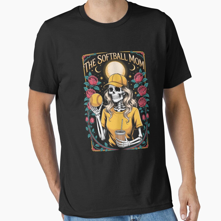Softball Mom Tarot Card by DianaStantzo T-Shirts, Hoodie, Sweatshirt | BlankRebels.com (Image 1)