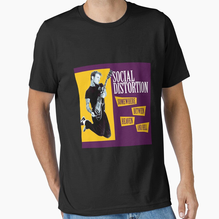 Distortion Somewhere between heaven and hell by RuyaBaykam T-Shirts, Hoodie, Sweatshirt | BlankRebels.com (Image 1)