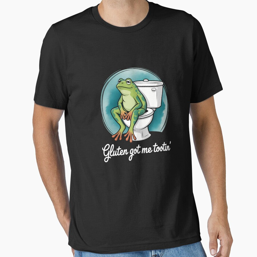 Funny  Frog Meme by IdunayaArt T-Shirts, Hoodie, Sweatshirt | BlankRebels.com (Image 1)