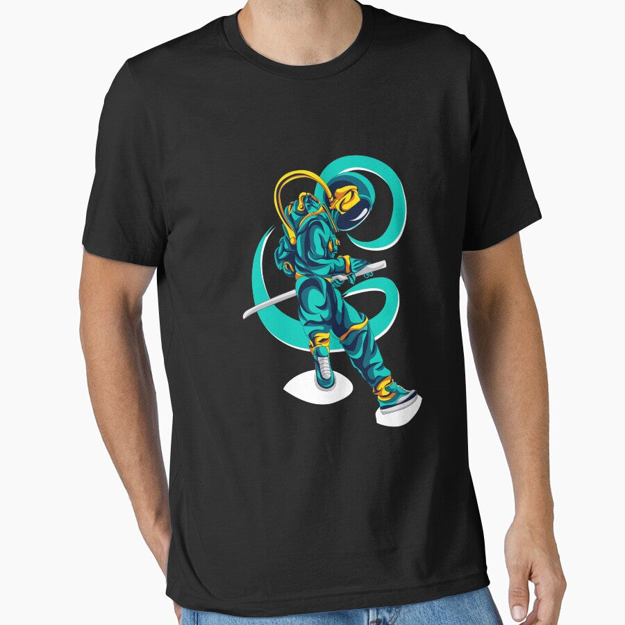 astronaut space ninja samurai by buzwin T-Shirts, Hoodie, Sweatshirt | BlankRebels.com (Image 1)