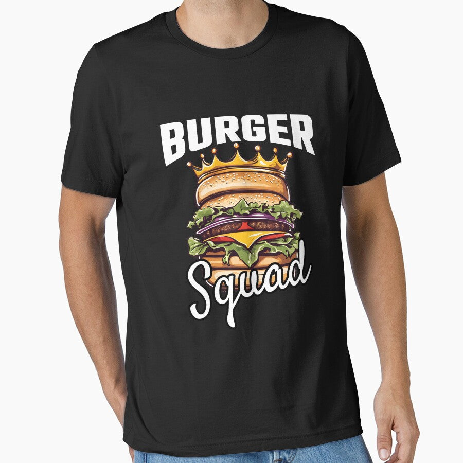 Burger Squad by Benchamart T-Shirts, Hoodie, Sweatshirt | BlankRebels.com (Image 1)