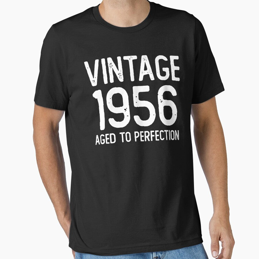 Born In 1956 Birthday by csaron92 T-Shirts, Hoodie, Sweatshirt | BlankRebels.com (Image 1)